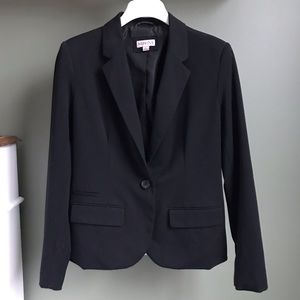 Merona Suit Jacket Black Size 8
